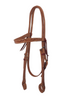 HR Saddlery Swirl Quick Change Browband Headstall – Premium Leather 5012-SW-01