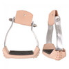 Tough-1 Aluminum Angled Stirrups Silver 3" 57-9993-23-0 Tough-1 Aluminum Angled Stirrups Silver 3" 57-9993-23-0