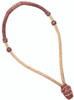 Buffalo Leather 1/4 Bosal With Rawhide