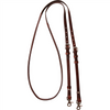 Cashel Company Adjustable Brown Rein Braided Ends 8' Long