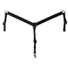 Circle Y Straight Floral Breast Collar Walnut Oil Western Horse Tack 4280-0001