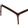 Circle Y Daisetta Western Breast Collar Walnut Oil Leather Horse Tack 4280-6901