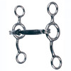 Reinsman Western Junior Cowhorse Smooth Snaffle Bit 5" 343