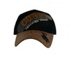 Embroidered Cowboy Certified Tough Ballcap with Bucking Horse decal