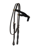 Billy Cook Crossover Cowboy Horse Sized Headstall with Rawhide Accents