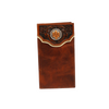 Nocona Floral Embossed Overlay Cactus Concho Rodeo Wallet Nocona Floral Embossed Overlay Cactus Concho Rodeo Wallet