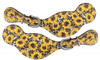 Showman   Sunflower and Cheetah Spur Straps