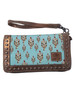 Ariat Clutch Cruiser Matcher Leopard Cactus Turquoise
