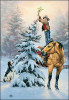 Leanin' Tree Cowboy Christmas Card Pack of 20 Leanin' Tree Cowboy Christmas Card Pack of 20