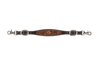 Circle Y Dusty Floral Wither Strap Western Horse Tack Premium Leather 1019-45-SV