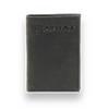 Ariat Men's Tri-fold Wallet Embossed Logo