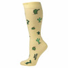 Boot Doctor Ladies Socks Yellow with Cactus Print One Pair  Boot Doctor Ladies Socks Yellow with Cactus Print One Pair