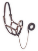 Buffalo Leather Dark Oil Leather Show Halter