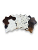 The Whole Herd Mini Cowhide Rug Drink Coasters | Set of 4