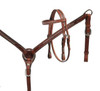 Showman Mini Size Headstall Breast Collar & Reins Set w/ Silver Studs Western Tack 13793