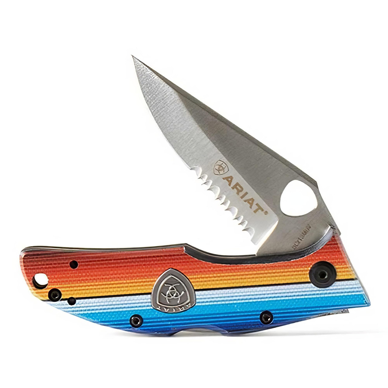 Ariat 3 inch Hybrid Knife Serape Pattern Medium - saddleupcolorado