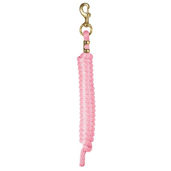 Weaver Leather Poly Lead Rope wth a Sold Brass 225 SnapBLACK | Lead