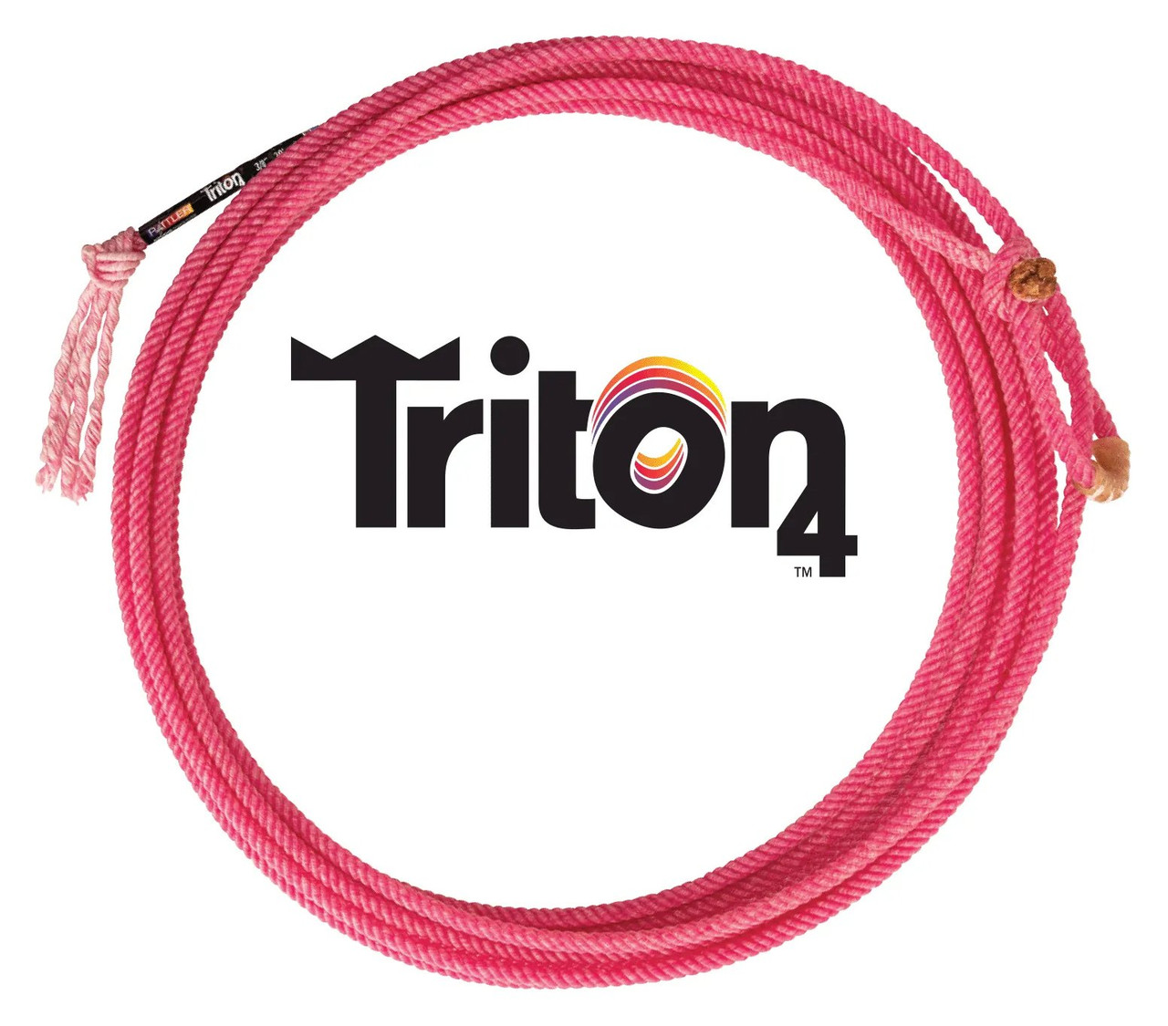 Classic Ropes Rattler Triton 4-Strand Head Rope 30'