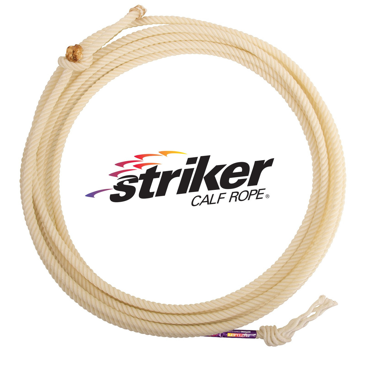 Classic Ropes Sounds Classic Ropes Rattler Striker 4-Strand Calf Rope | Durable & Fast Loop Rope