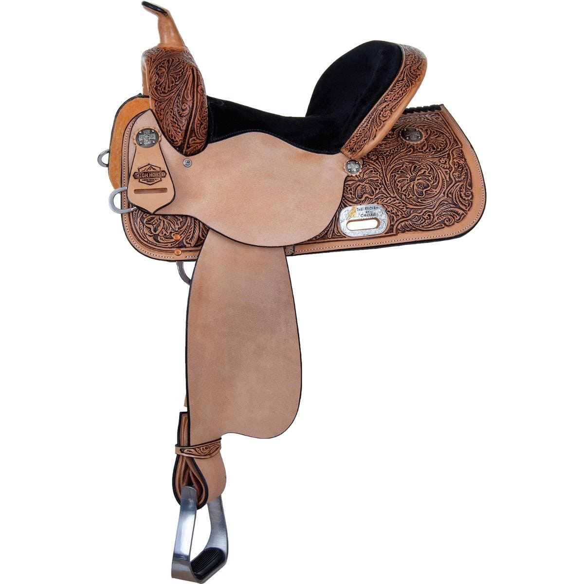 Circle Y High Horse 6221 Mansfield Barrel Saddle - Thumbnail 2