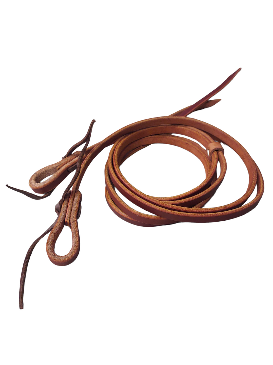 Berlin Leather Western Split Pony Reins - Thumbnail 2