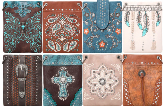 american bling wallets