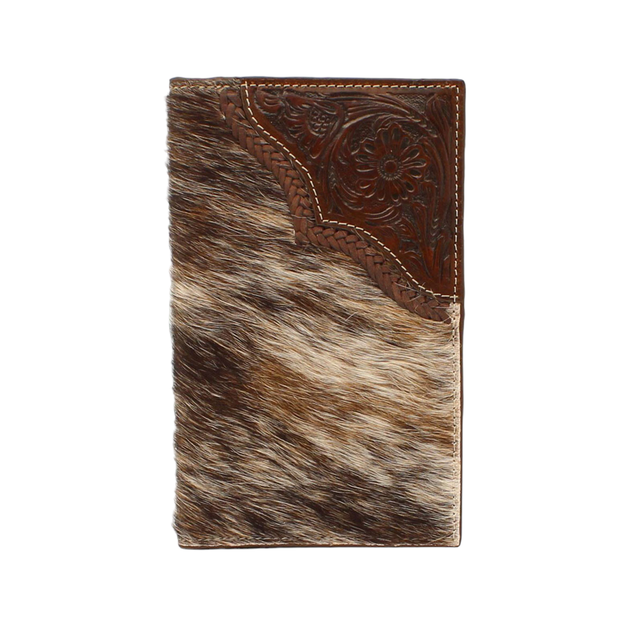 Nocona Men's Tooled leather Trifold Western Wallet