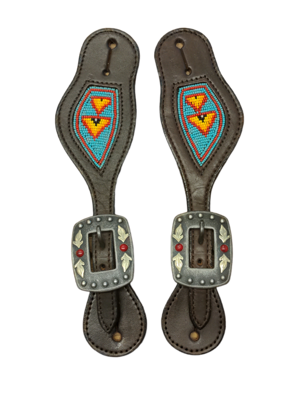 Professional's Choice Choco Rough Out Spur Straps