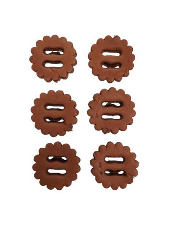 CS150 Berlin Custom Leather Rossets with 1.5 inch Slot and 1.5 Round CS150 Berlin Custom Leather Rossets with 1.5 inch Slot and 1.5 Round