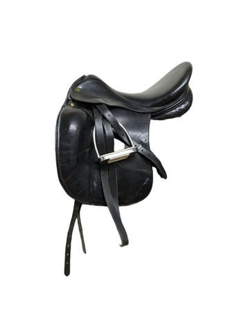 16.5 Inch Used Prestige English Dressage Saddle 923-9275