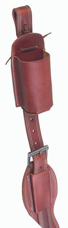 Berlin Custom Leather Water Bottle Holder Slide Over Back Billet WB8015