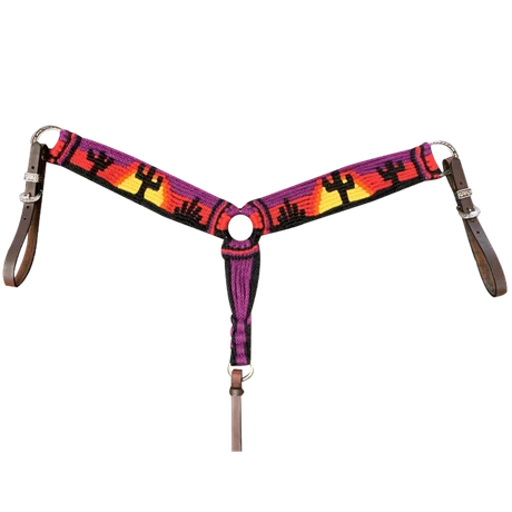 5Star Equine Desert Nights 100% Mohair Breast Collar 11 Strand