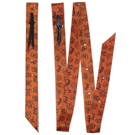 Showman Cowboy Code Nylon Tie Strap and Off Billet Set 178957