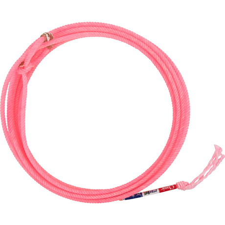 Classic Ropes Xtreme Kid Rope Hot Pink 4 Strand 25' Extra Soft Lay XKR41425XSPK