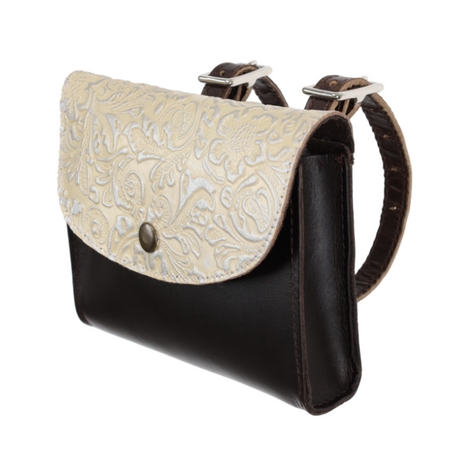 Showman Ethereal Rose Leather Western Pommel Pouch 178931