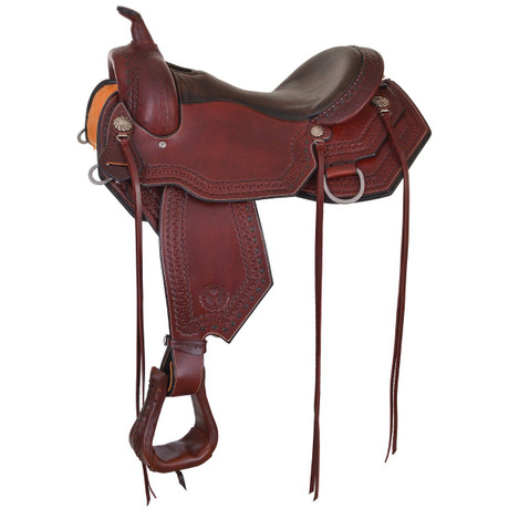 2604 New Circle Y Tallgrass Western Trail Saddle 2604 New Circle Y Tallgrass Western Trail Saddle
