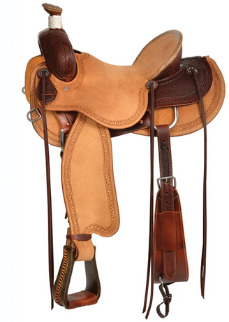New Circle Y 2125 Western Barton Ranch Saddle Wide Tree New Circle Y 2125 Western Barton Ranch Saddle Wide Tree