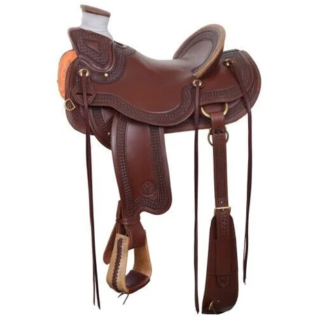 1343 New Circle Y Elko Western Wade Ranch Saddle Wide Tree