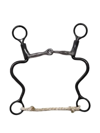 Dutton Bits Calvary Shank Straight Snaffle Bit 5'' Mouth