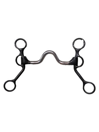 Dutton Bits Medium Port Short Shank with Copper Inlay Bit 5'' Mouth Dutton Bits Medium Port Short Shank with Copper Inlay Bit 5'' Mouth