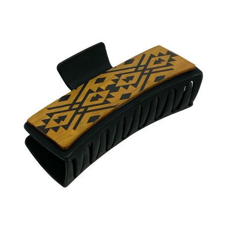 Showman Aztec Carve Large Claw Clip HD1812MU-L