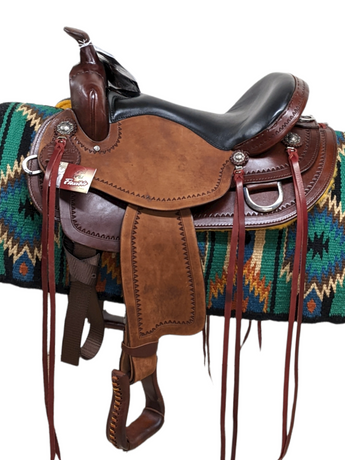 New Scott Thomas Larkspur Western Trail Saddle (Various Seat Sizes)
