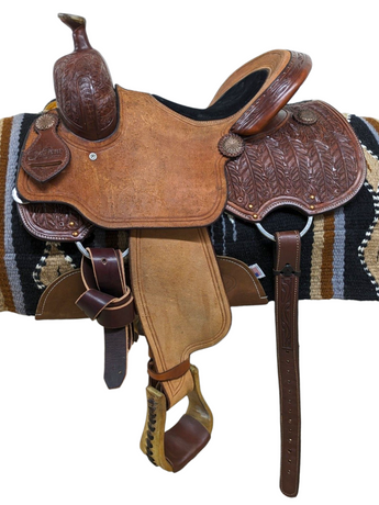 14'' New Scott Thomas Western All Around Saddle 1-1165