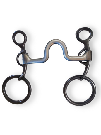 Dutton Bits Old Cowboy Shank with Narrow High Port Bit 5'' Mouth Dutton Bits Old Cowboy Shank with Narrow High Port Bit 5'' Mouth