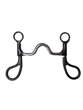 Dutton Bit Correction Ported Tear Drop Shank with Copper Inlay Bit 5'' Mouth Dutton Bit Correction Ported Tear Drop Shank with Copper Inlay Bit 5'' Mouth