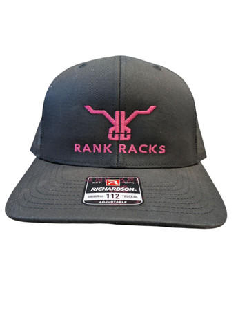 Rank Racks Black & Pink Hat 4-710