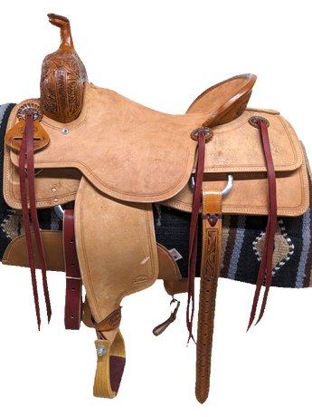 17'' New HR Saddlery Western Signature Series Ranch Cutting Saddle 1-1136