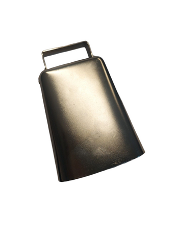 Jerry Beagley Small Chrome Bull Bell 4-634