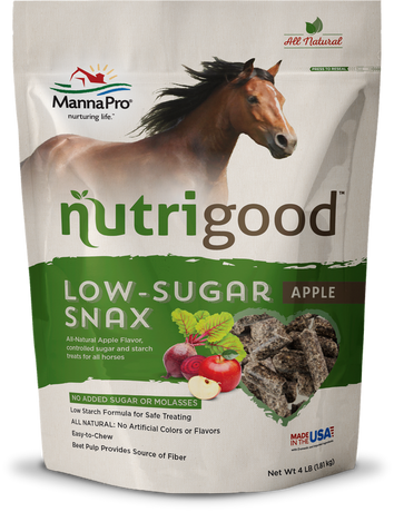 NutriGood Low Sugar Horse Snax – Apple Flavor 4 lbs NutriGood-App