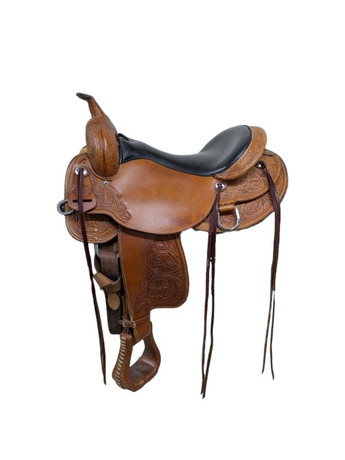 16.5 Inch Used Circle Y Oyster Creek Western Trail Saddle X-wide 476-10799 16.5 Inch Used Circle Y Oyster Creek Western Trail Saddle X-wide 476-10799
